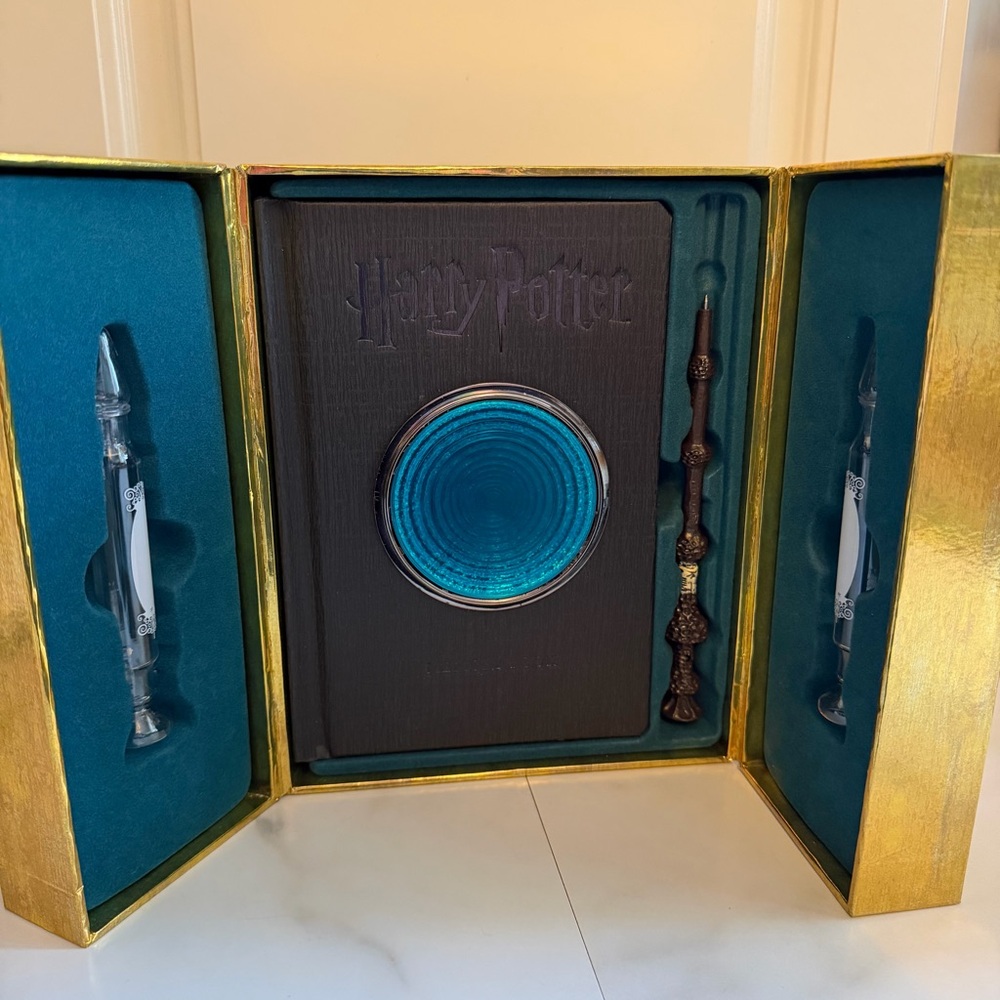 Harry Potter Pensieve Memory Set — Running Press — Complete Collectible